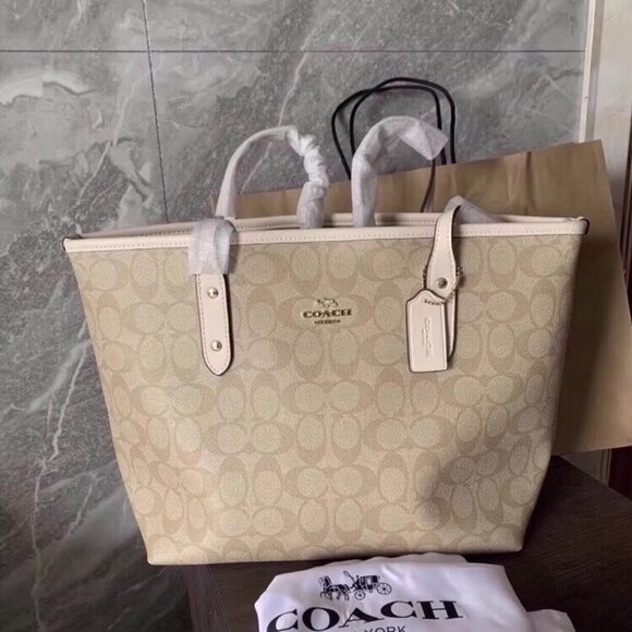 Coach Handbags - New! COACH shopping bag tote bag classic monogram